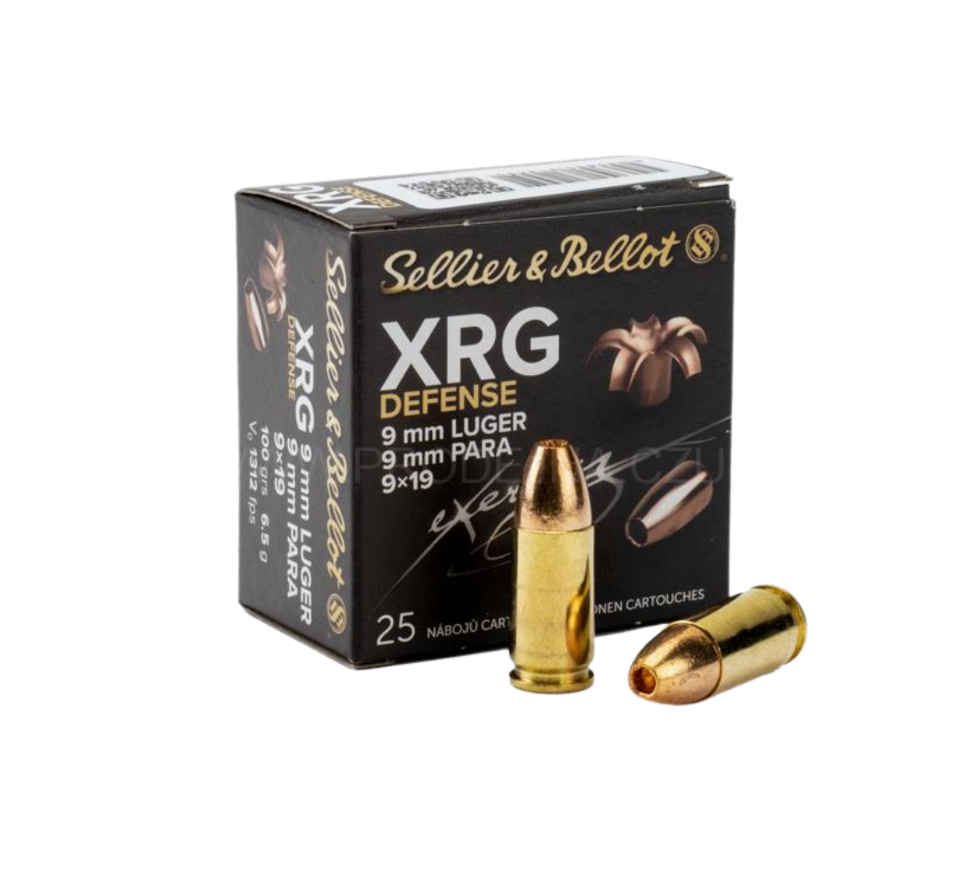 9 Luger XRG Defense 6,5 g - Sellier&Bellot