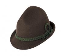 dětský myslivecký klobouk hnědý - Lodenhut