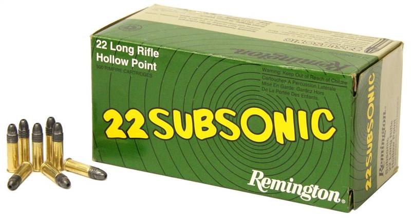 22 LR HP Subsonic - Remington
