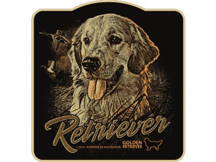 samolepka Retriever - Bad Badger