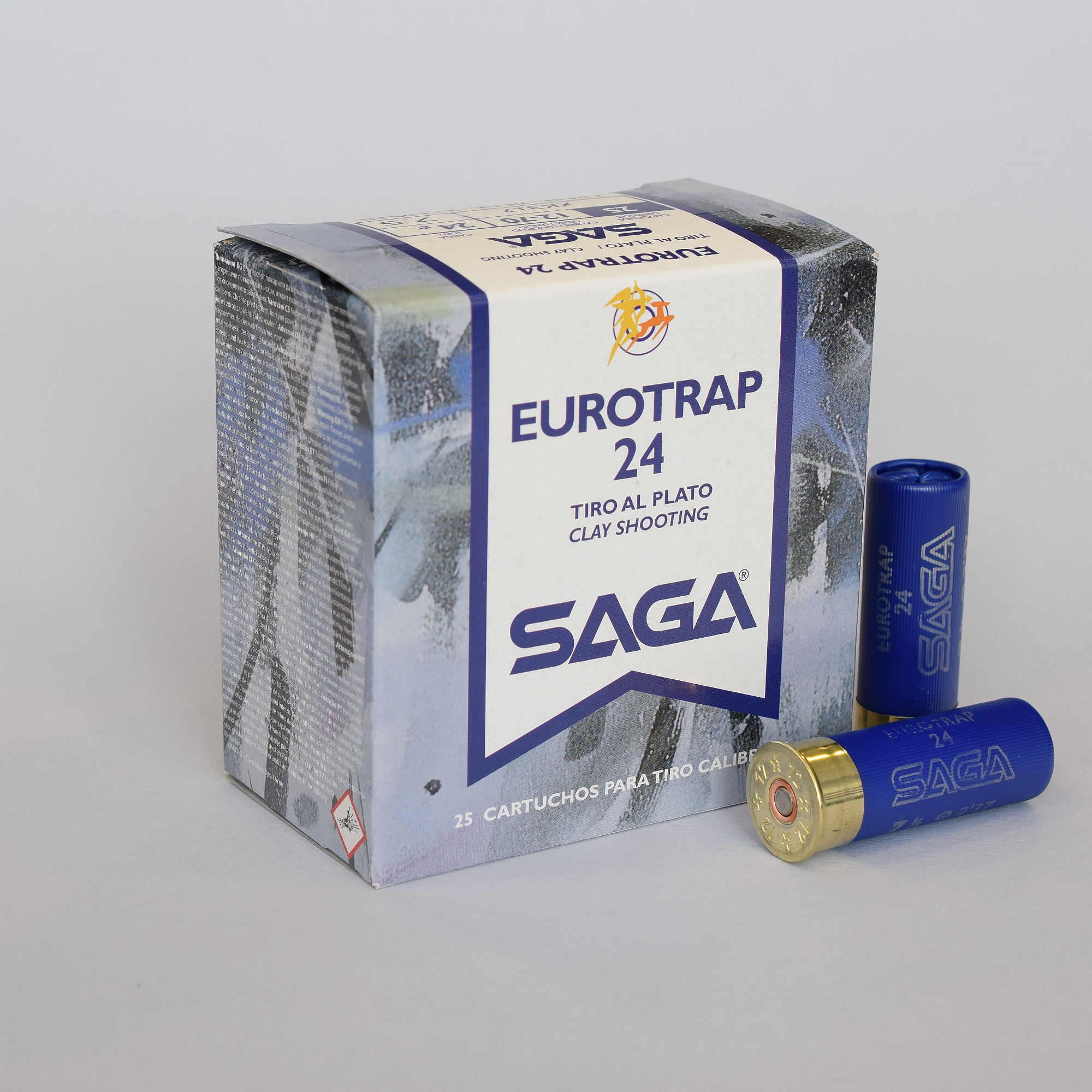 12 x 70 Euro Trap 24 g - Saga