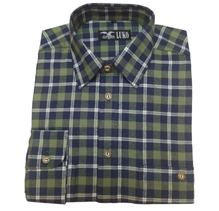 flanelová košile 192101 - LUKO
