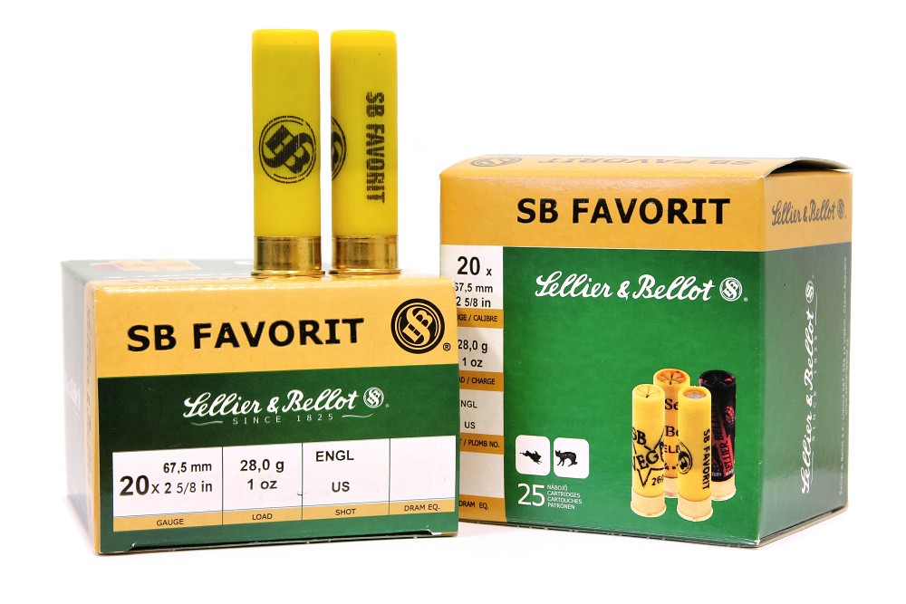 20 x 67,5 Favorit 28g - Sellier & Bellot