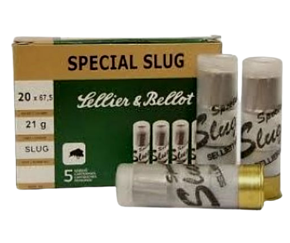 20 x 67,5 Special Slug 21 g - Sellier & Bellot