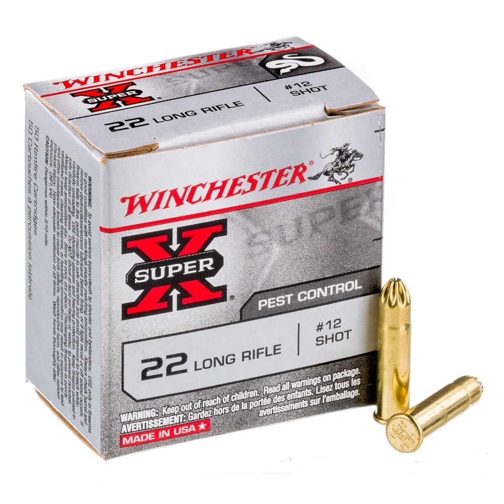 .22 LR Winchester Super-X No. 12 Shot