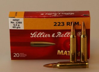 223 Rem. HPBT 4,5 g - Sellier & Bellot