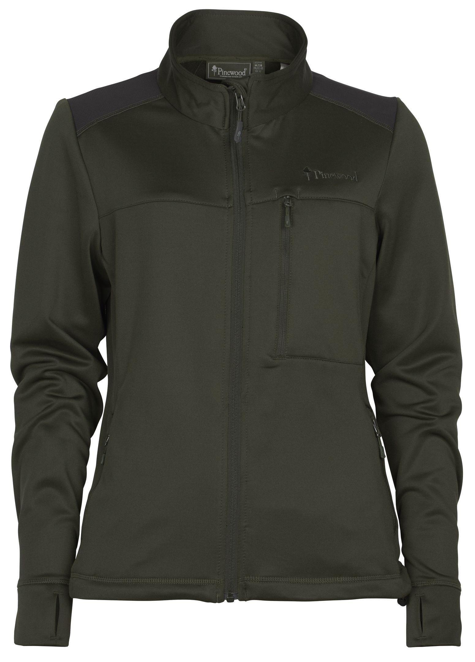 mikina Abisko Power Fleece W´s - Pinewood