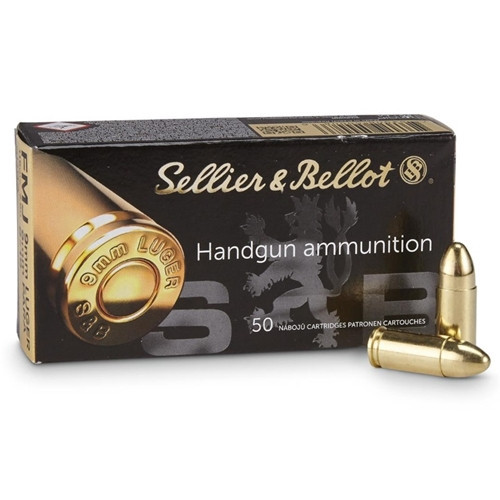 9 Luger FMJ 7,5 g - Sellier & Bellot