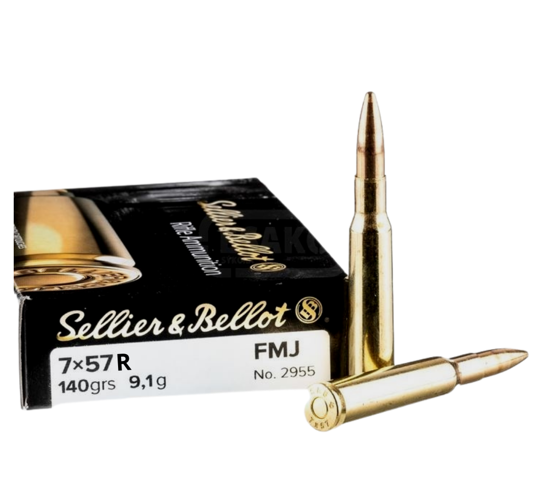 7 x 57 R FMJ 9,55 g - Sellier & Bellot