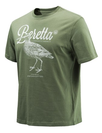 Tričko Woodcock zelené - Beretta