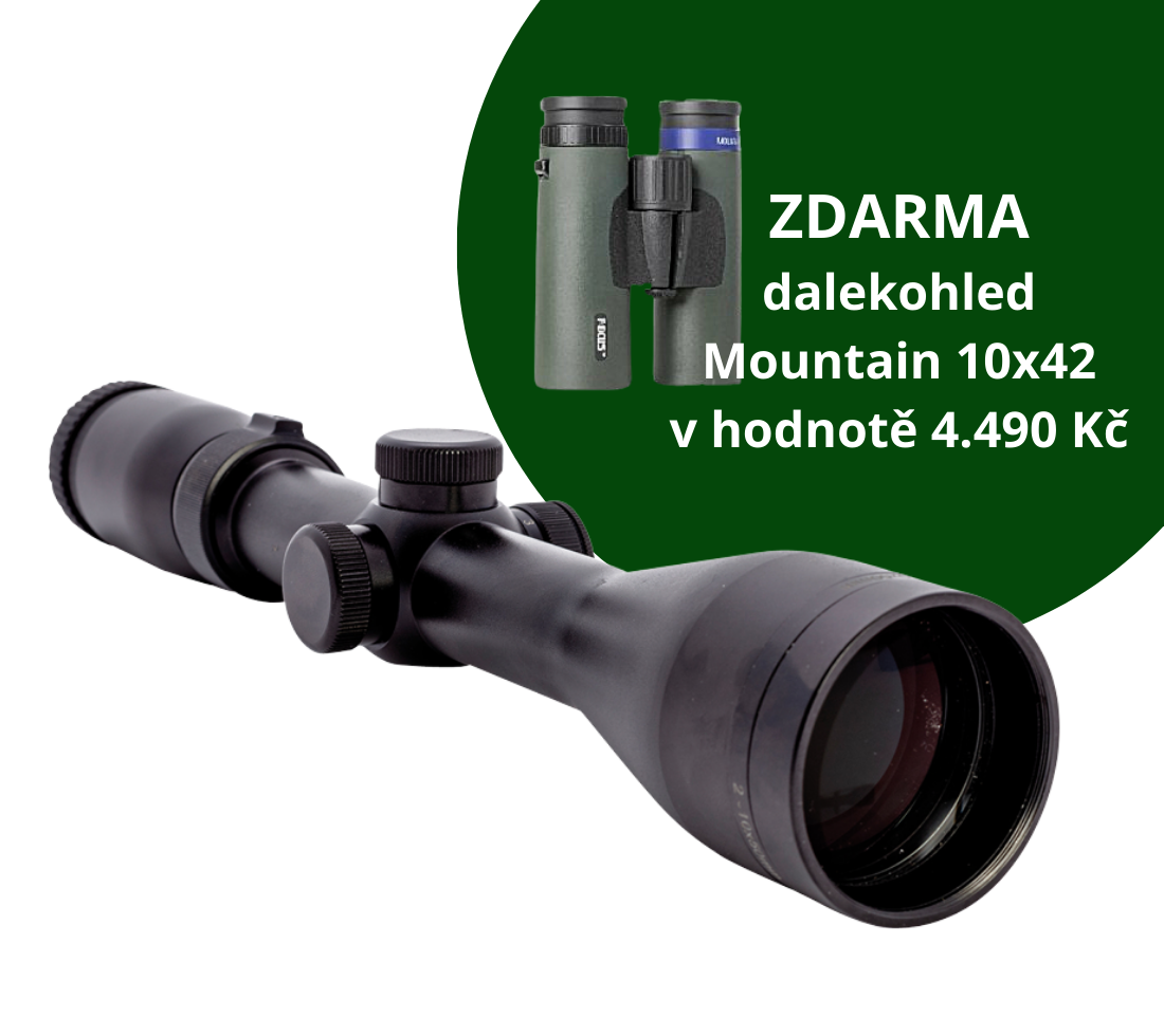 puškohled In Sight 2-12x50 - FOCUS Sport Optics + dalekohled Focus Mountain 10x42 ZDARMA