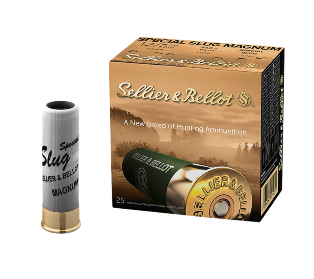 12 x 76 Special Slug Magnum 32 g - Sellier & Bellot