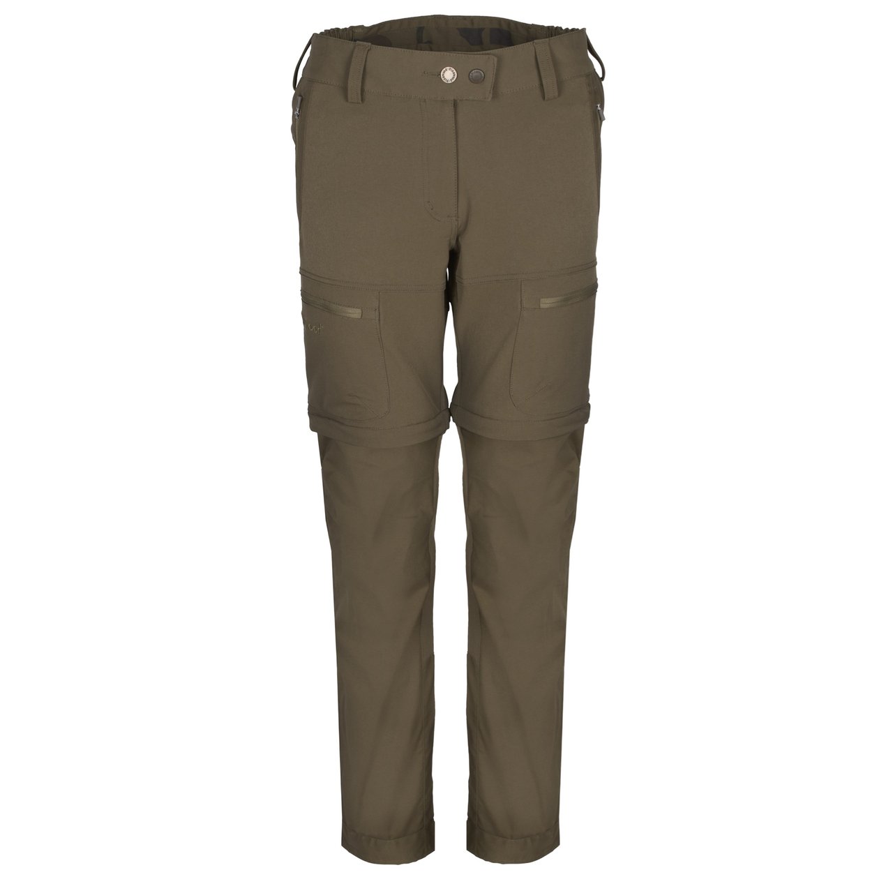 kalhoty Finnveden Hybrid Zip-Off ladies- Pinewood