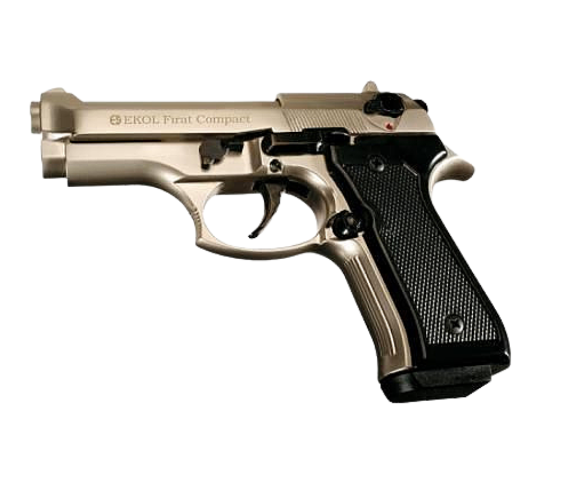 plynová pistole Ekol Firat Compact satin - cal.9mm