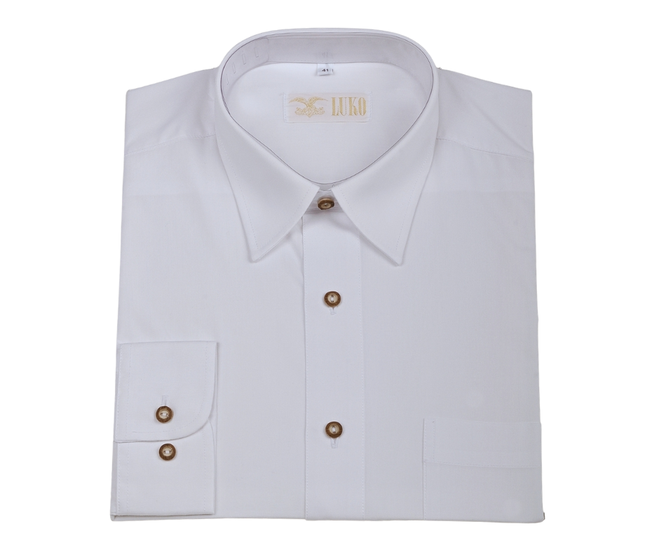 bílá košile Slim fit 172214 - LUKO