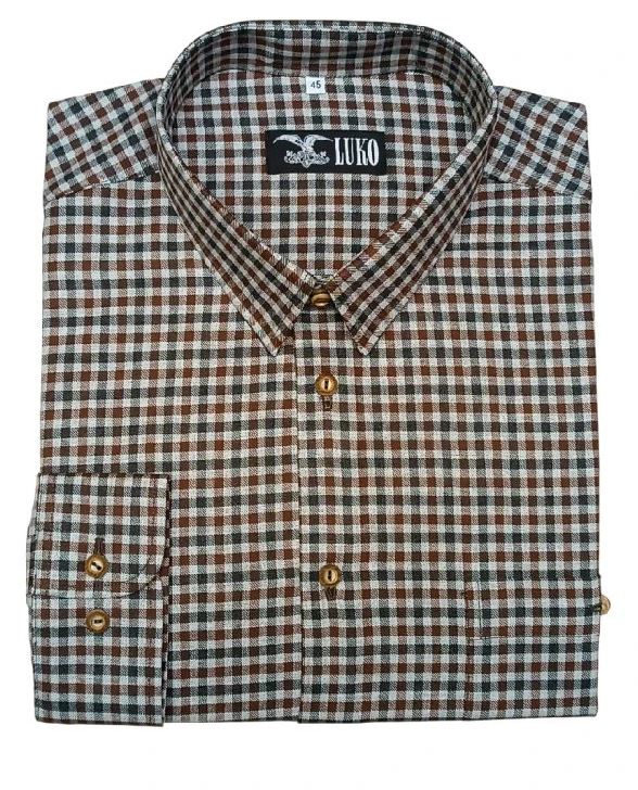 flanelová košile 242201 - LUKO