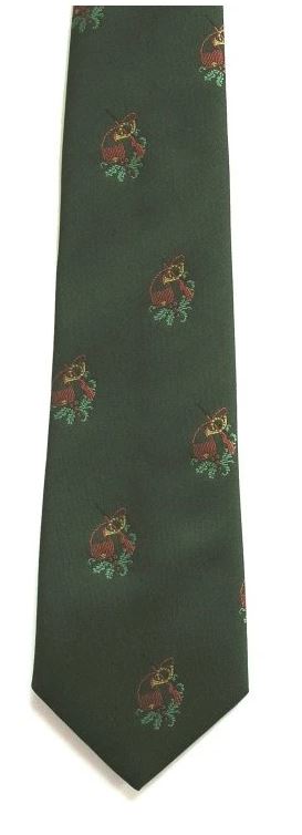 kravata HEDVA - Klobouk a puška