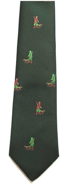 kravata HEDVA - Myslivec a pes