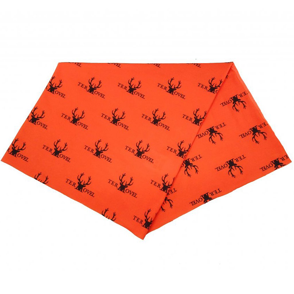 oranžový multifunkční nákrčník - jelen