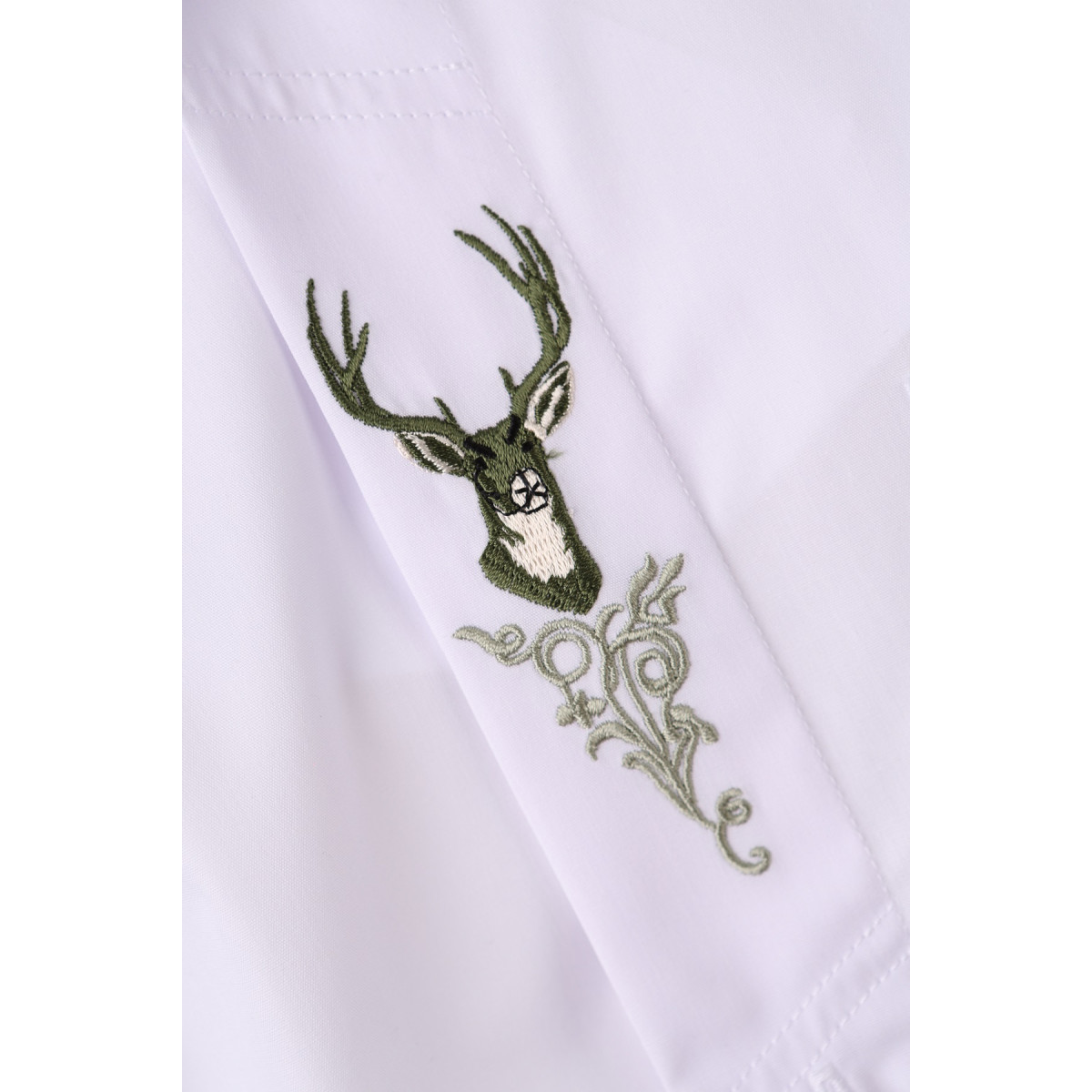 společenská košile s výšivkou jelena - Margita