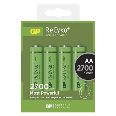 nabíjecí baterie AA GP ReCyko+ 2700 - 4 ks