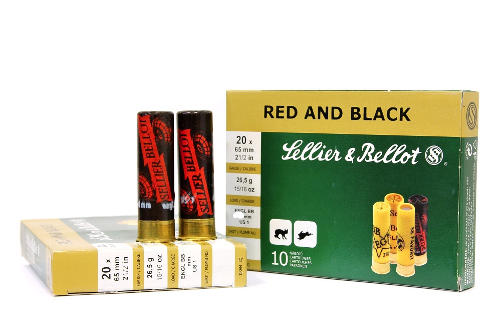 20 x 65 Red & Black - Sellier & Bellot