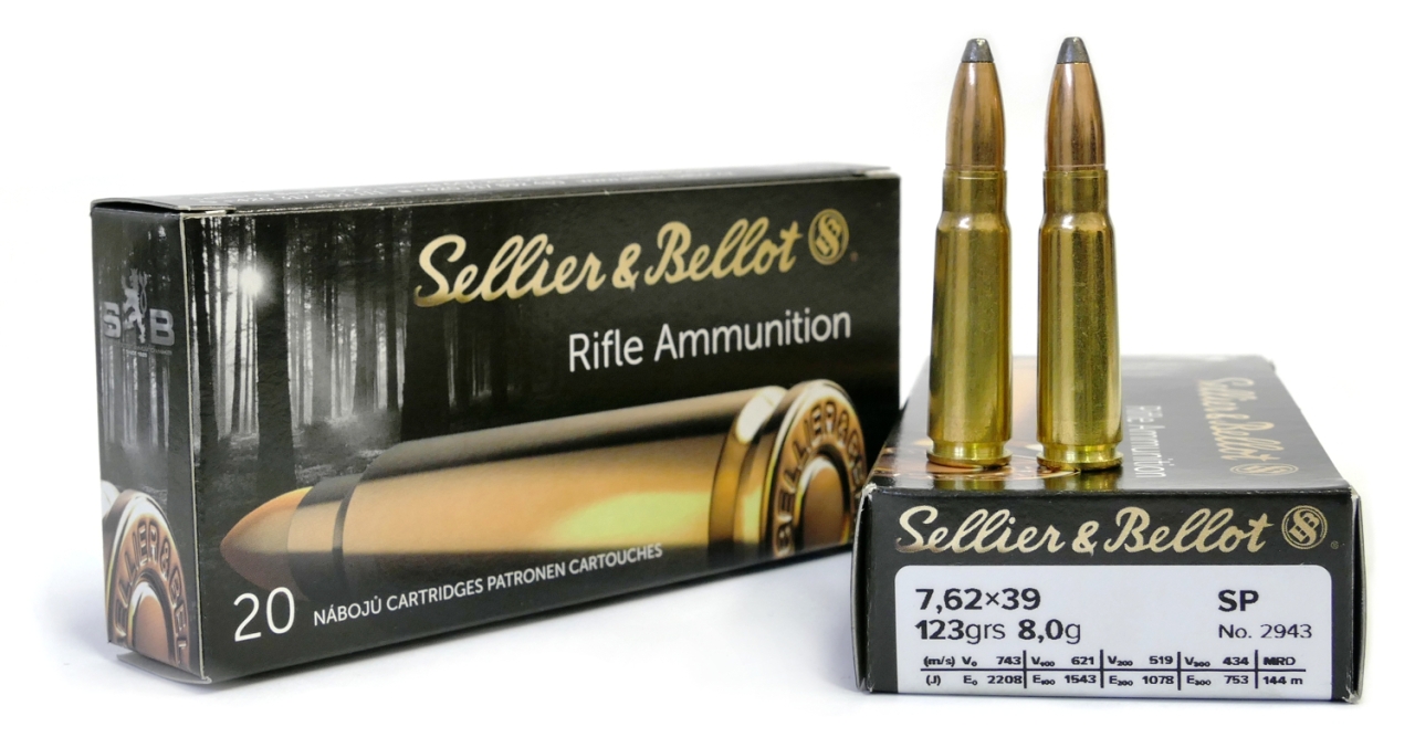 7,62 × 39 SP 8,0 g - Sellier & Bellot