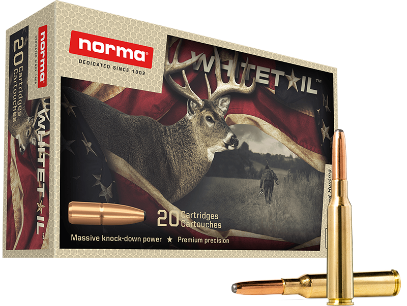 6,5 x 55 SE Norma Whitetail - 10,1 g