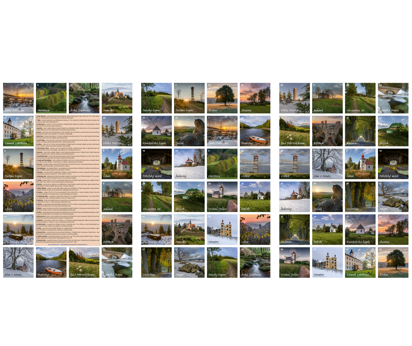 pexeso - Orlické hory a Podorlicko