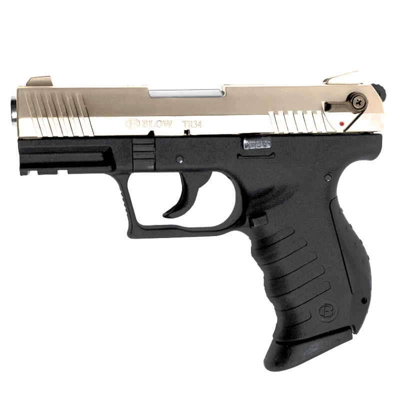 plynová pistole Blow TR34 9 mm - satin
