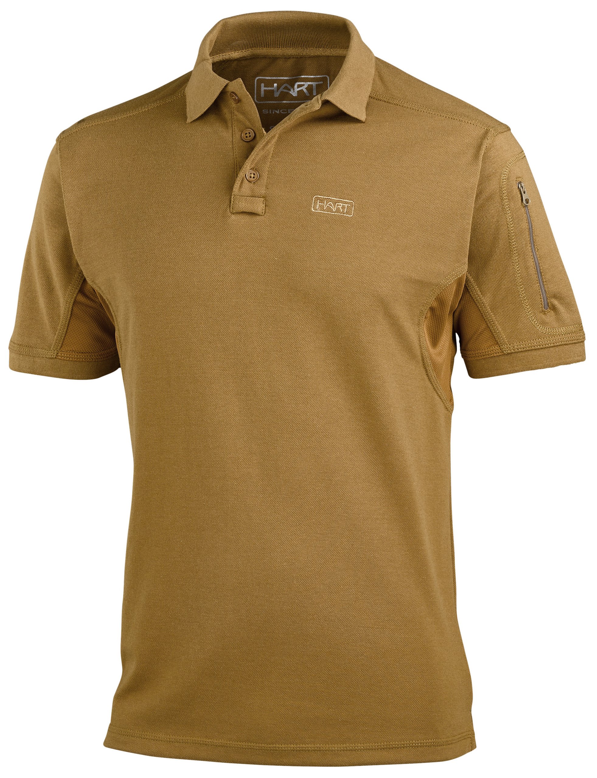 triko-polo Ivory brown Hart