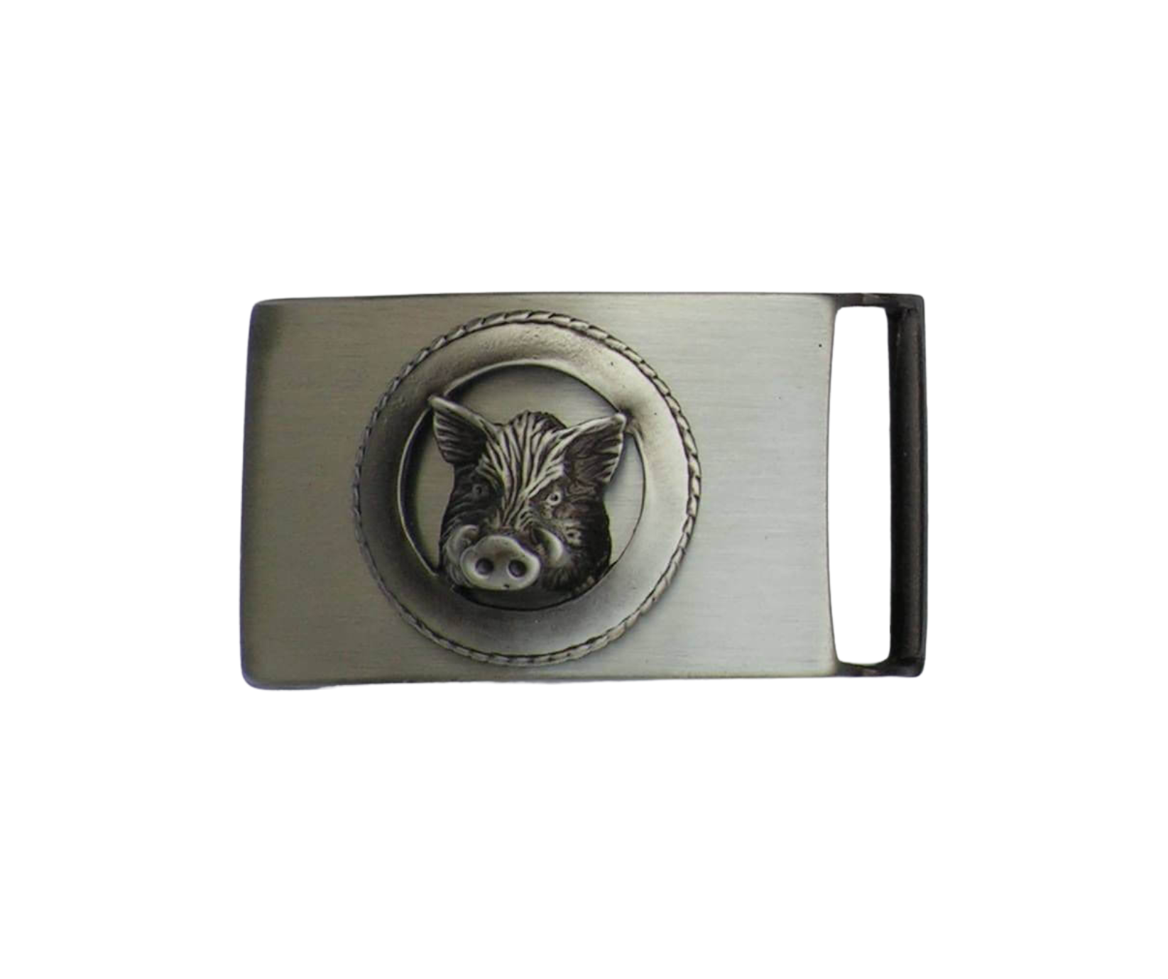 spona na opasek - divočák v kruhu