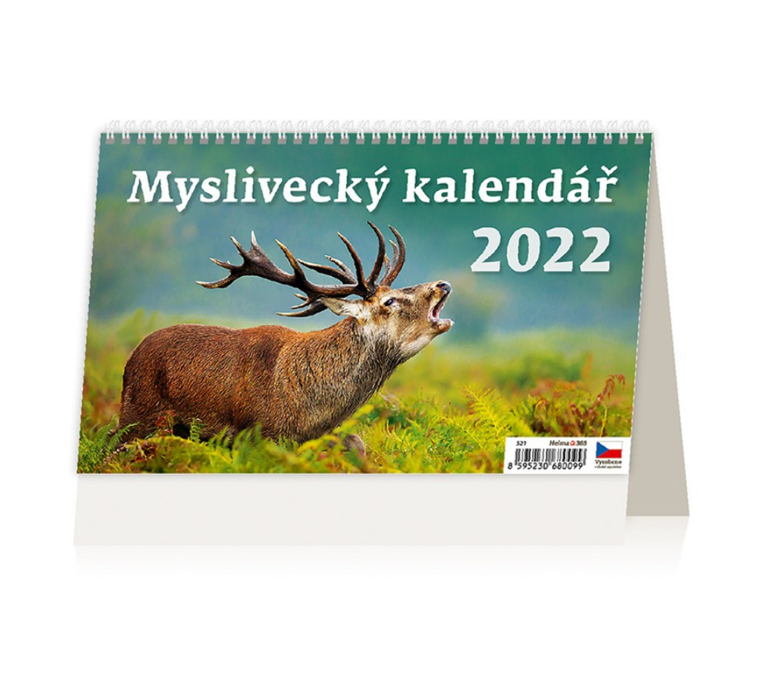 stolní Myslivecký kalendář 2022