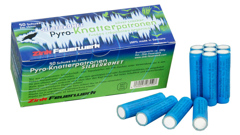 pyro světlice Zink Knatterpatronen Silber