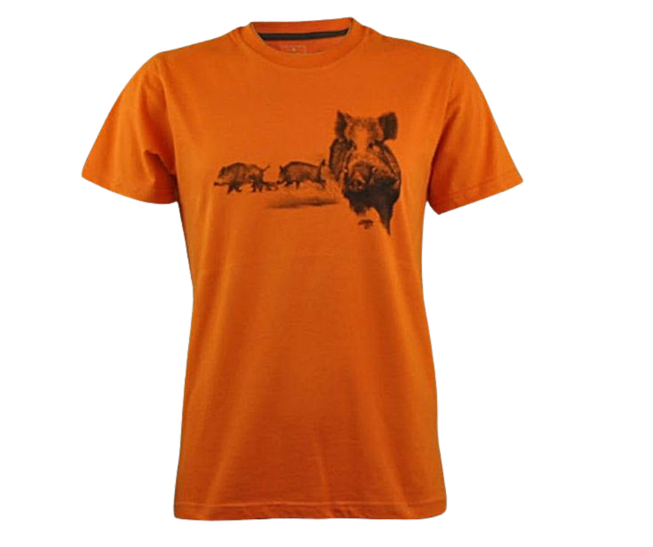 oranžové tričko C.I.T. - Divočáci